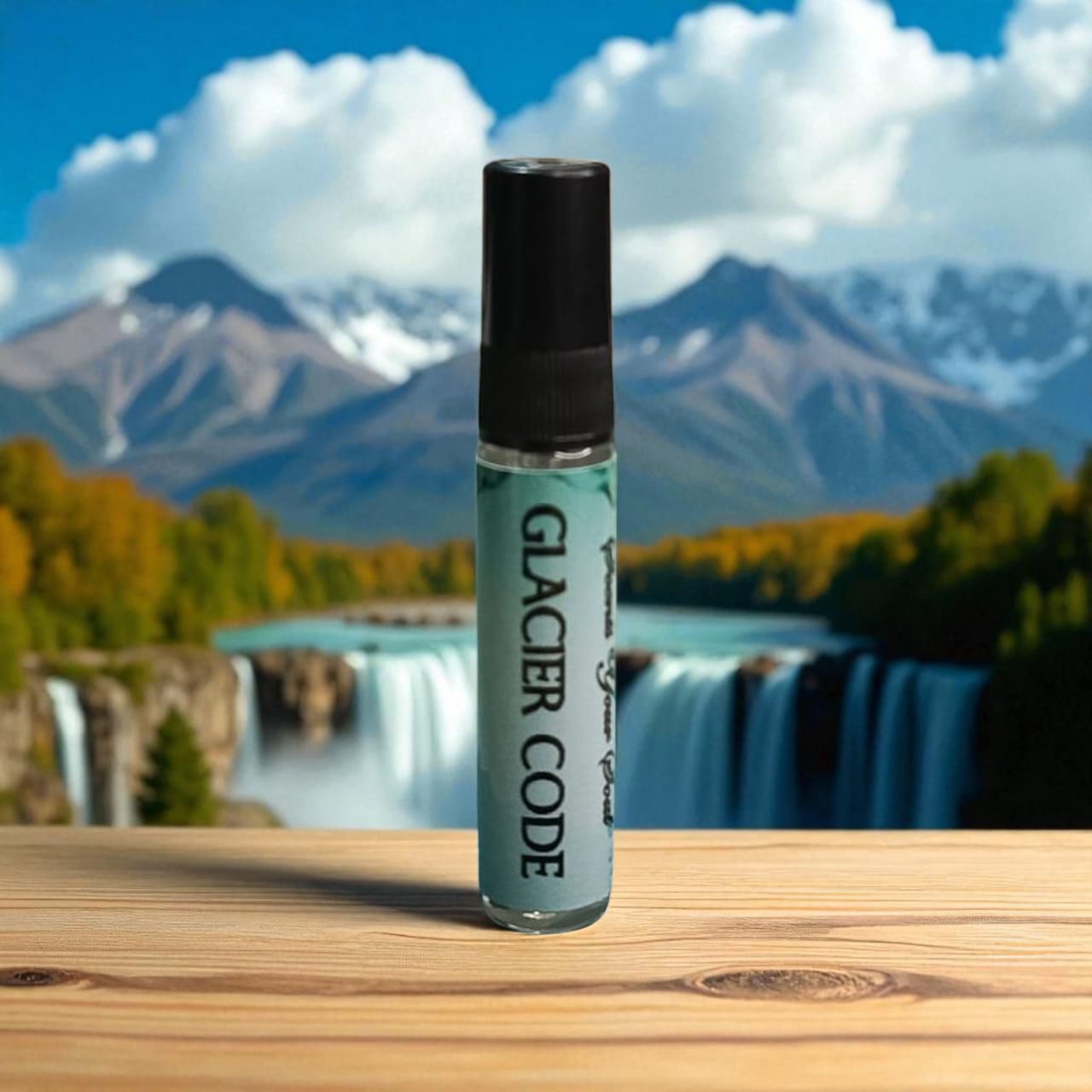 Glacier Code Inspired by Cool Water
